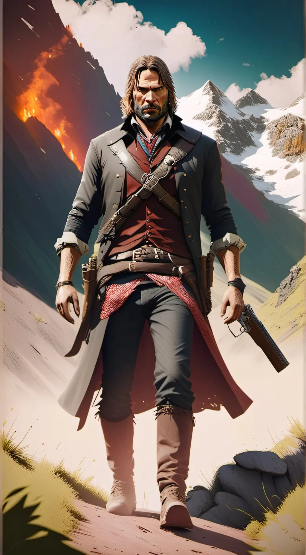 ai character: micha bell background