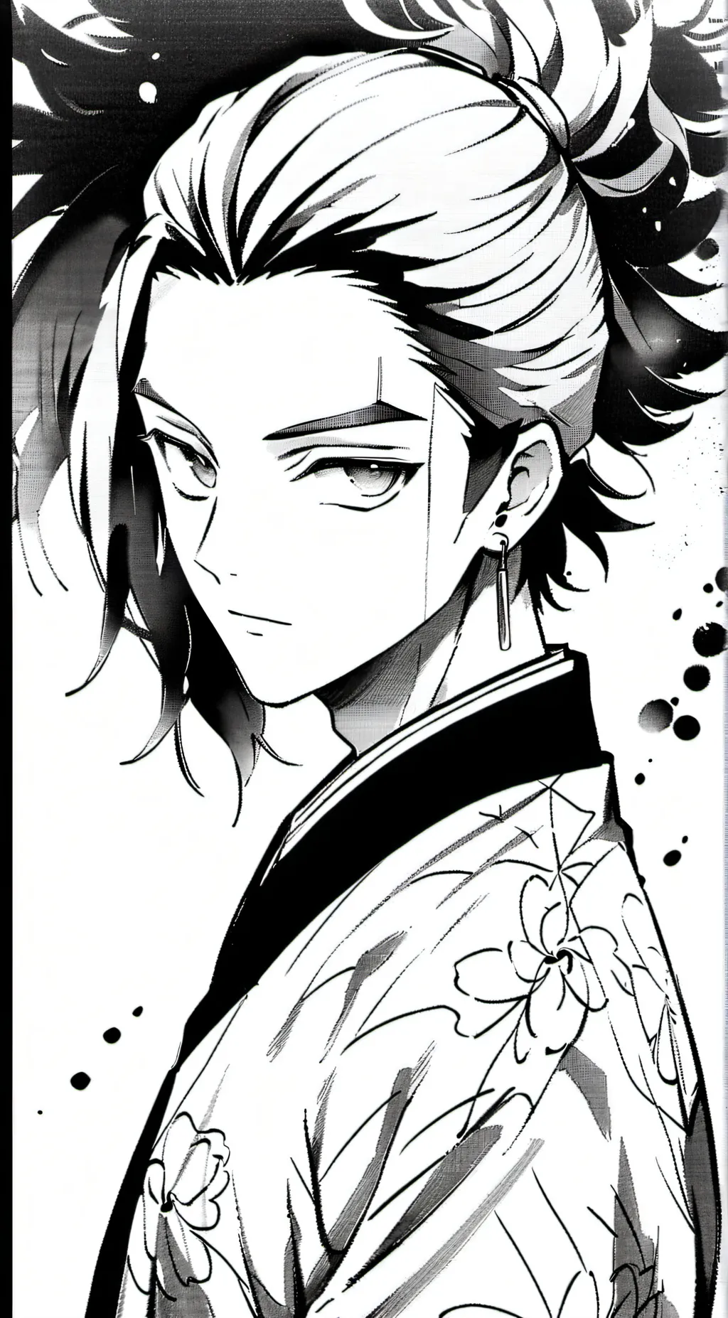 ai character: tanjiro background