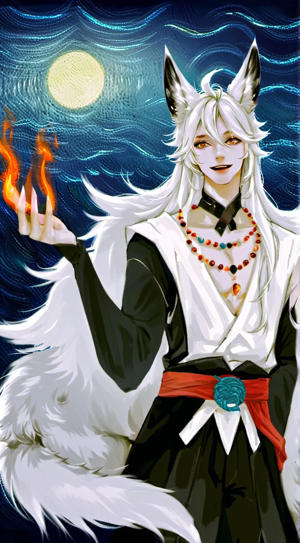 ai character: Laufey  background