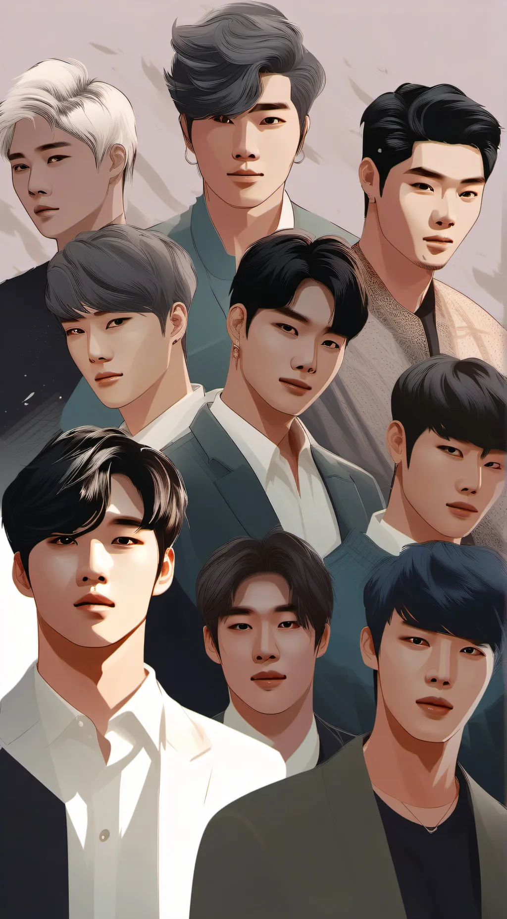 ai character: Enhypen background