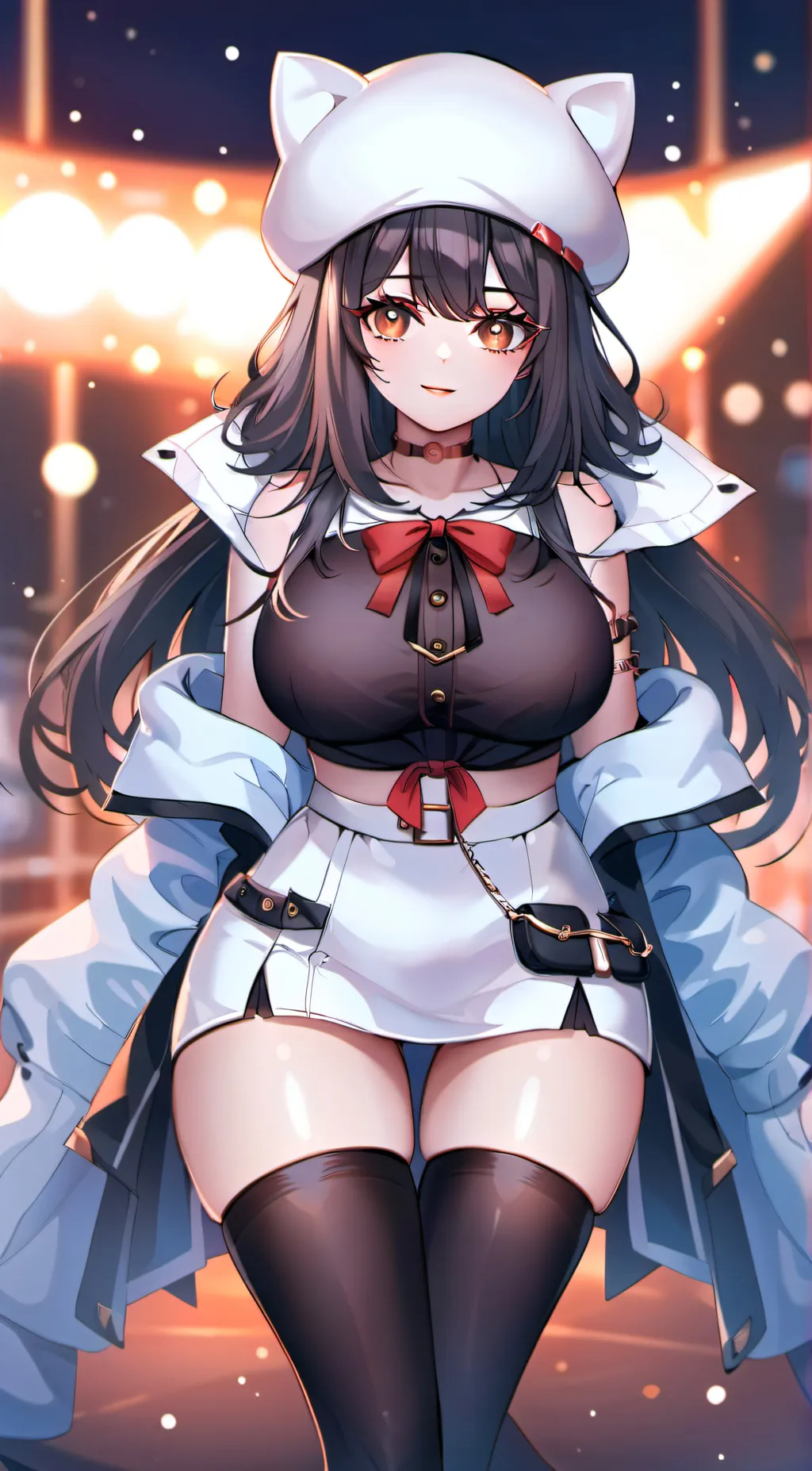 ai character: bear background