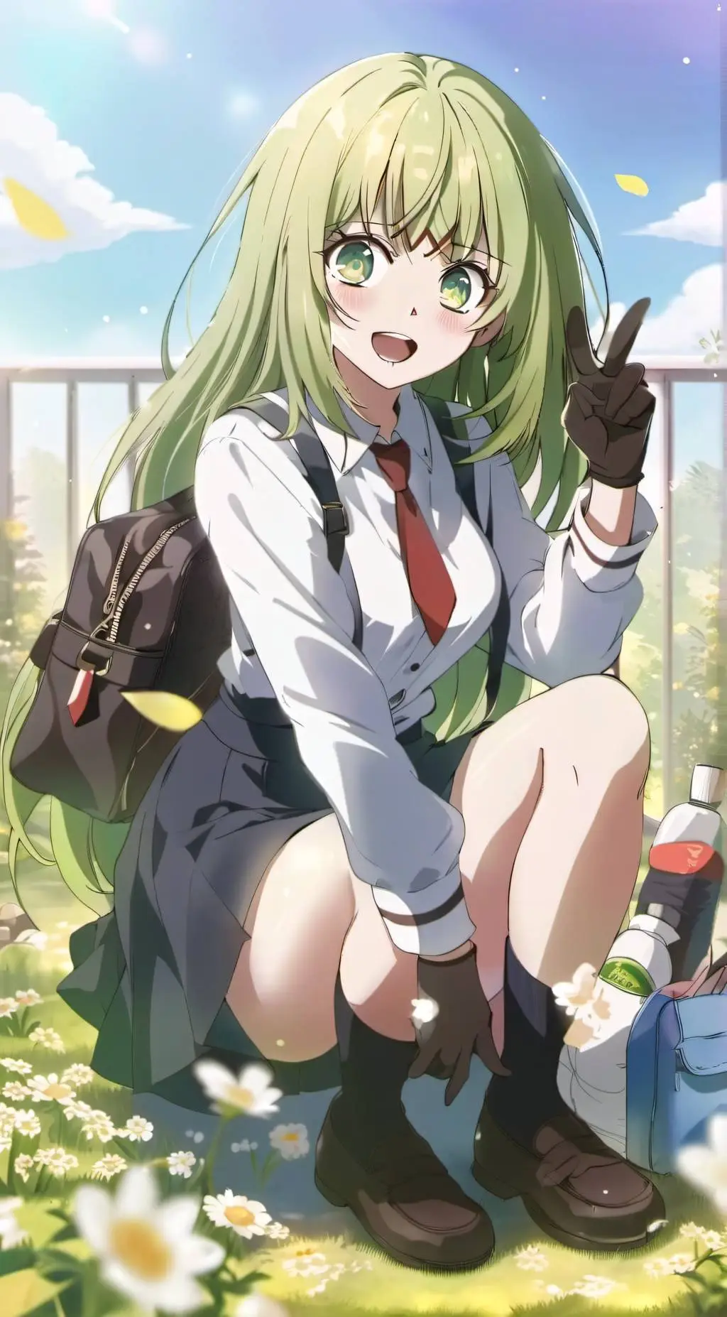 ai character: Tooru Hagakure background