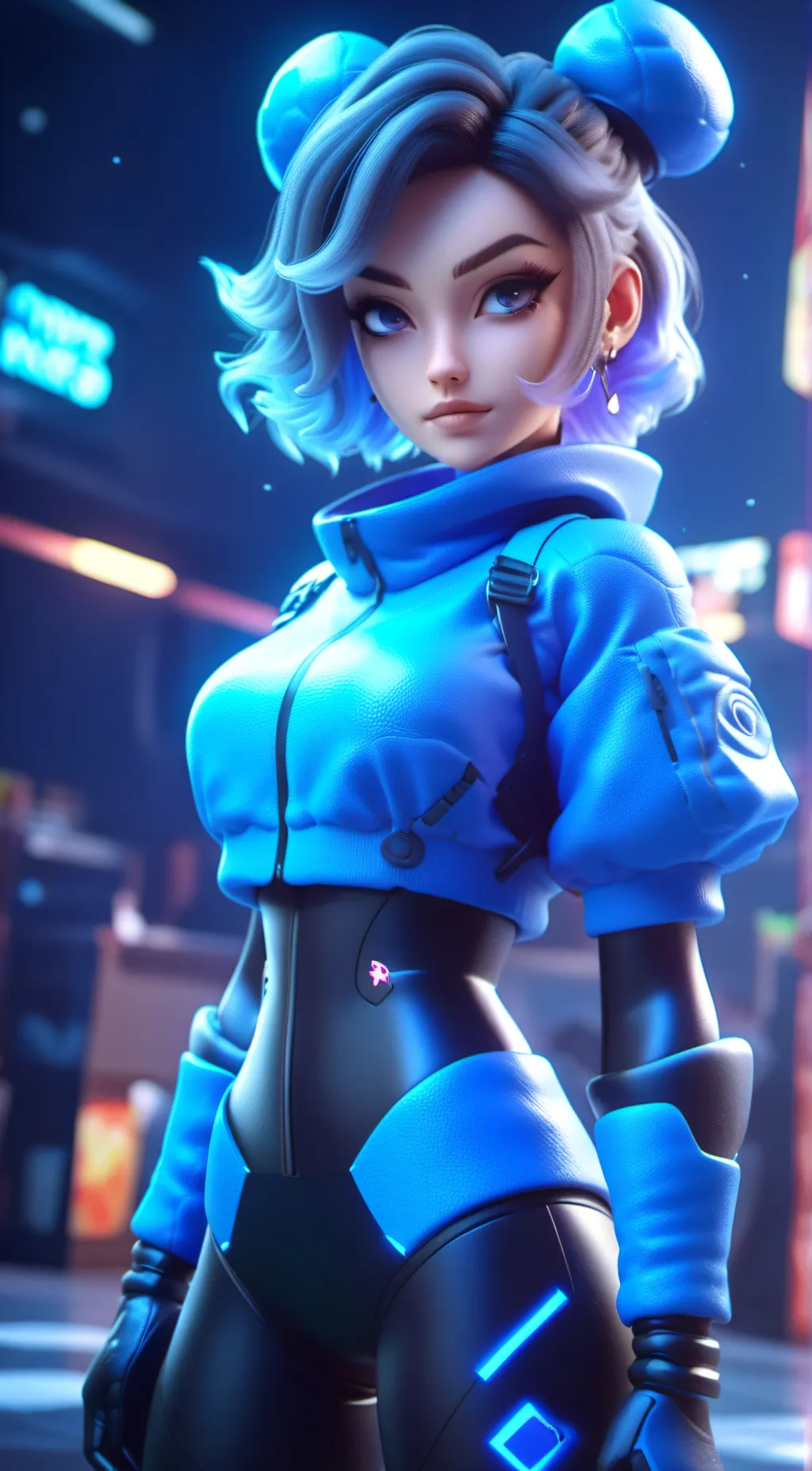 ai character: Maddison  background