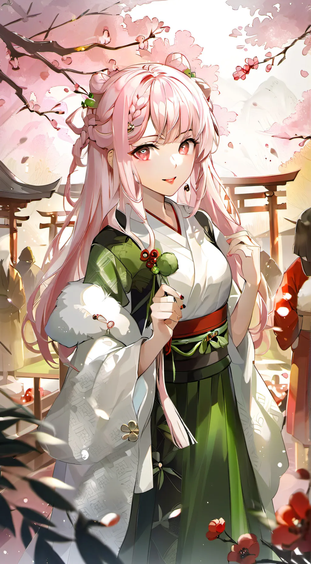 ai character: mitsuri kanroji background