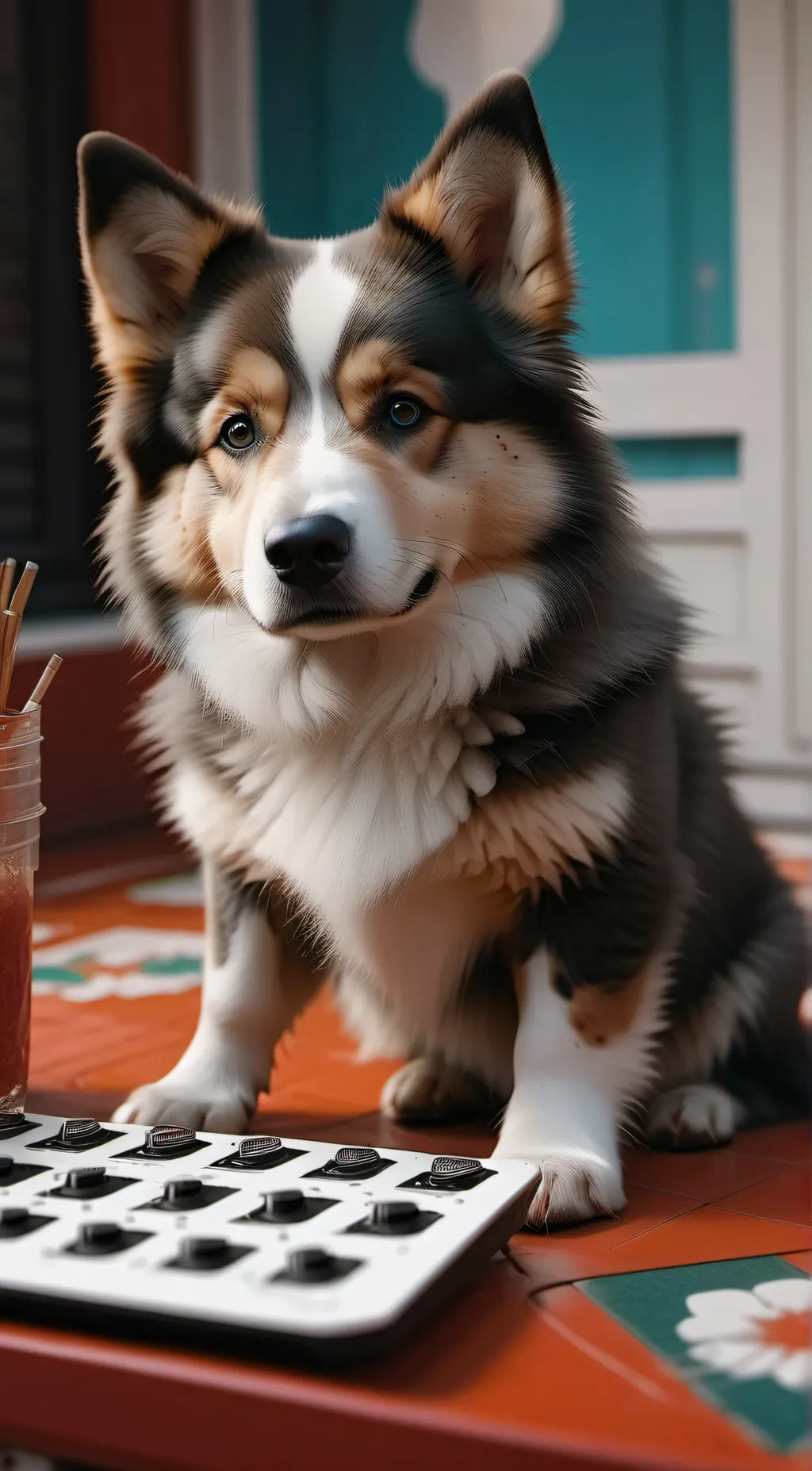 ai character: doggy  background