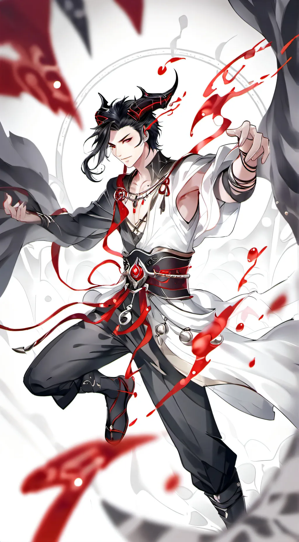 ai character: amon background