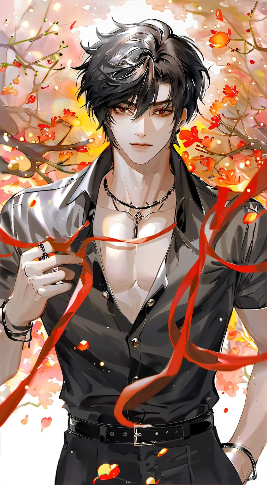 ai character: Zane✨ background