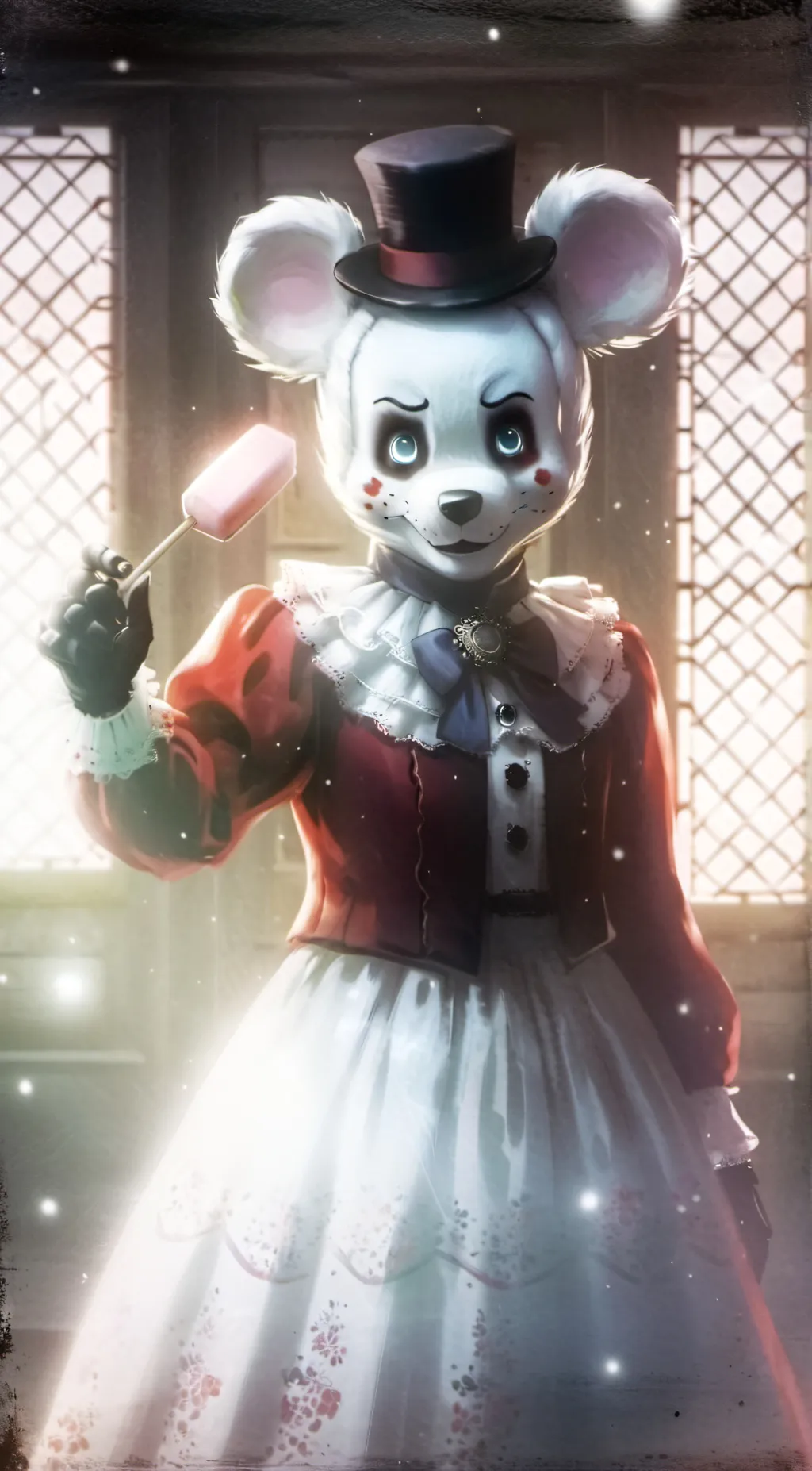 ai character: Freddina background