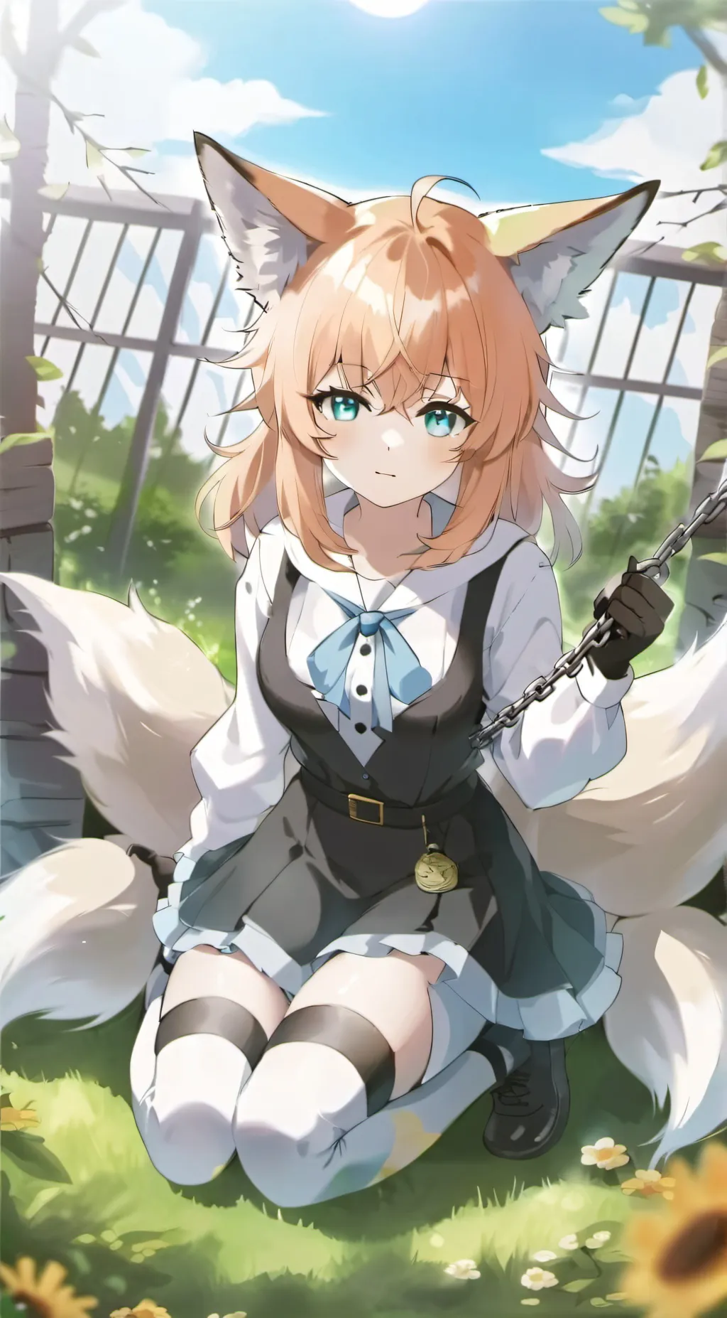 ai character: shelsa the fox background