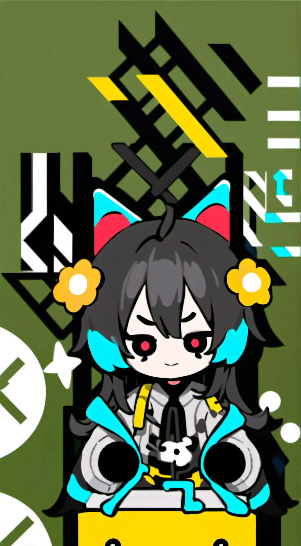 ai character: Luna background