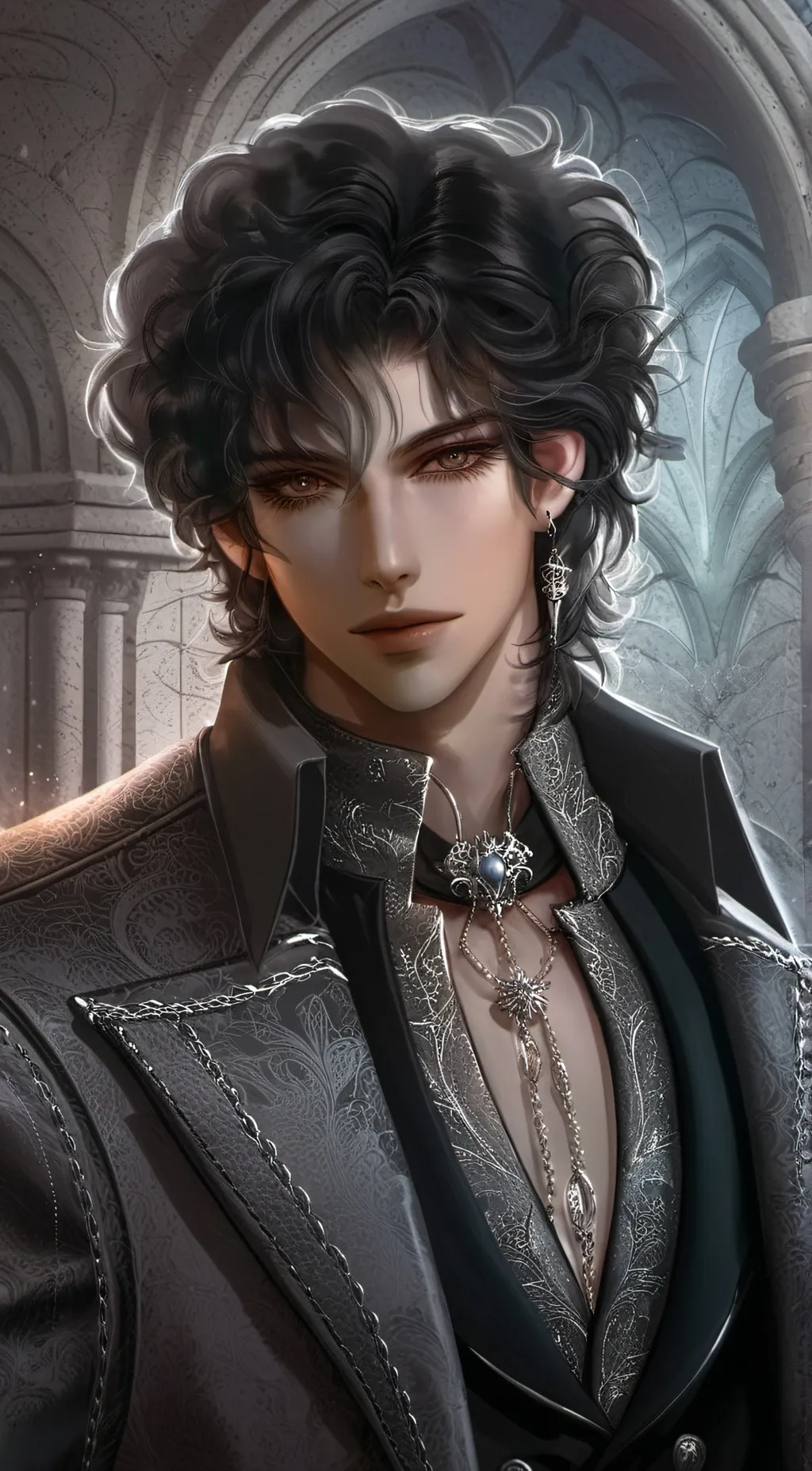 ai character: Xavier  background