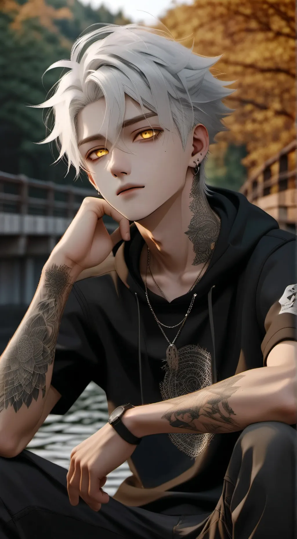 ai character: Jake  background