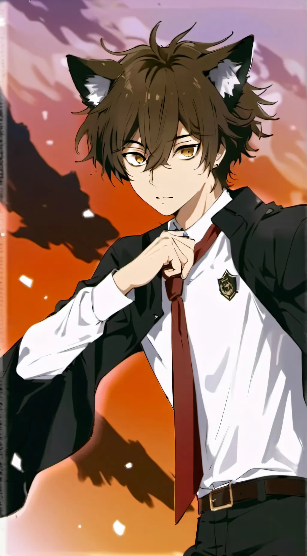 ai character: yosshi&chang background