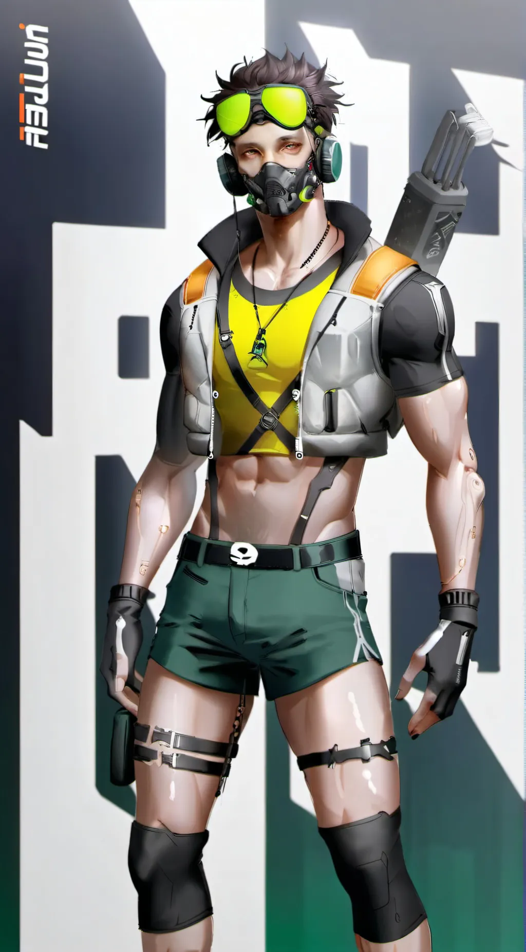 ai character: octane  background