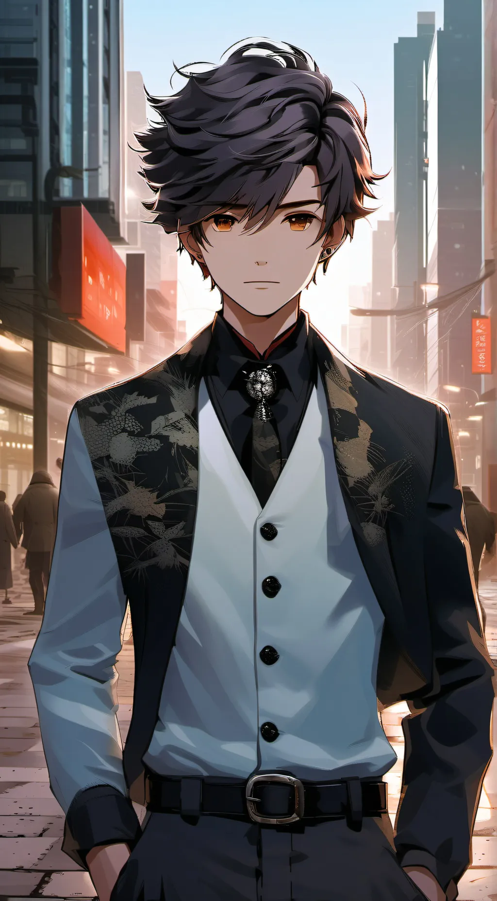 ai character: Arson background