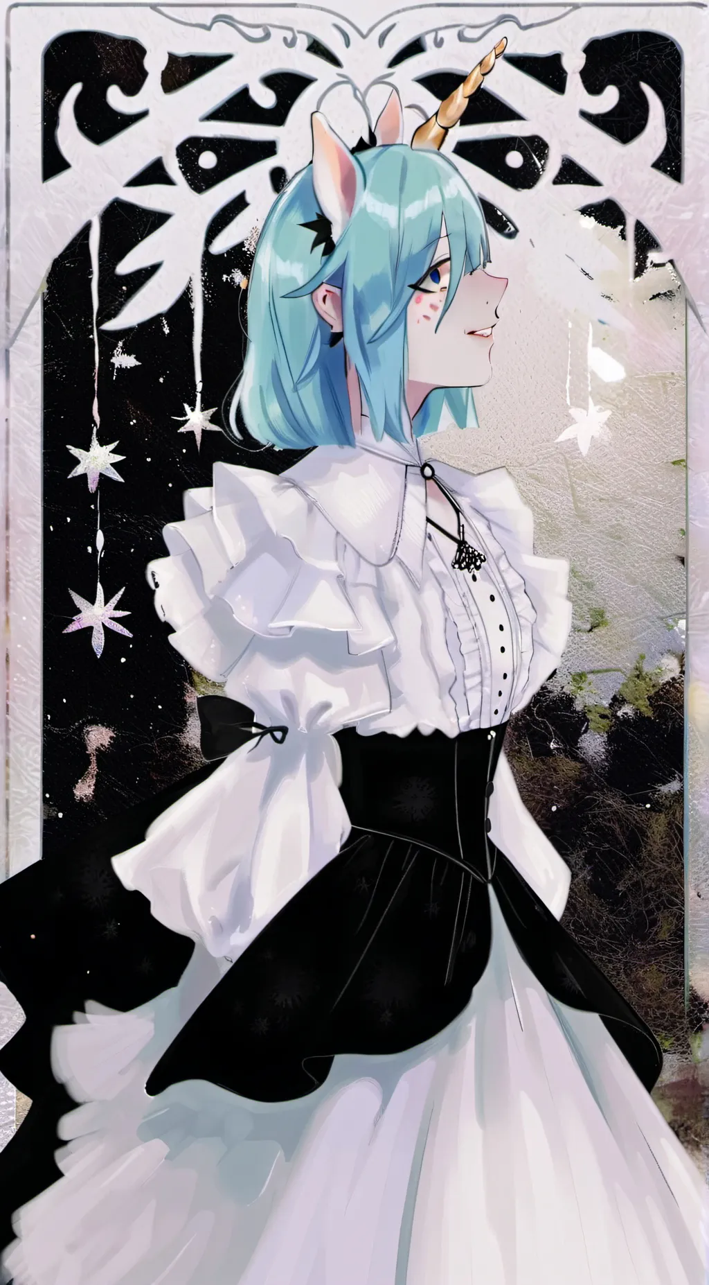 ai character: Craftycorn background