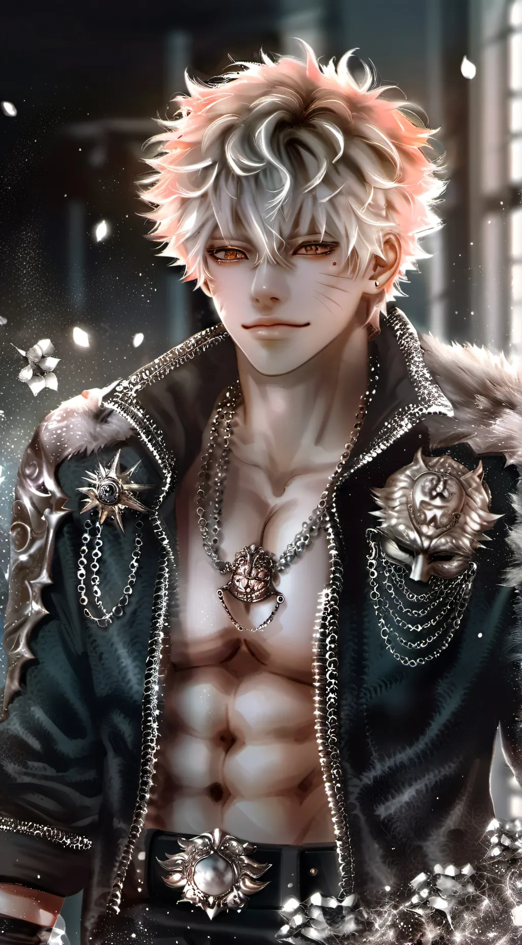 ai character: Bakugo katsuki  background