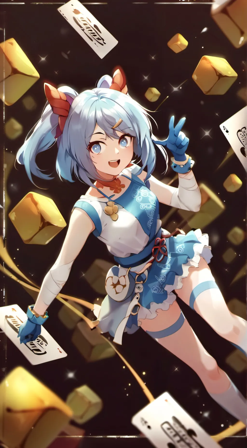 ai character: undertale school  background