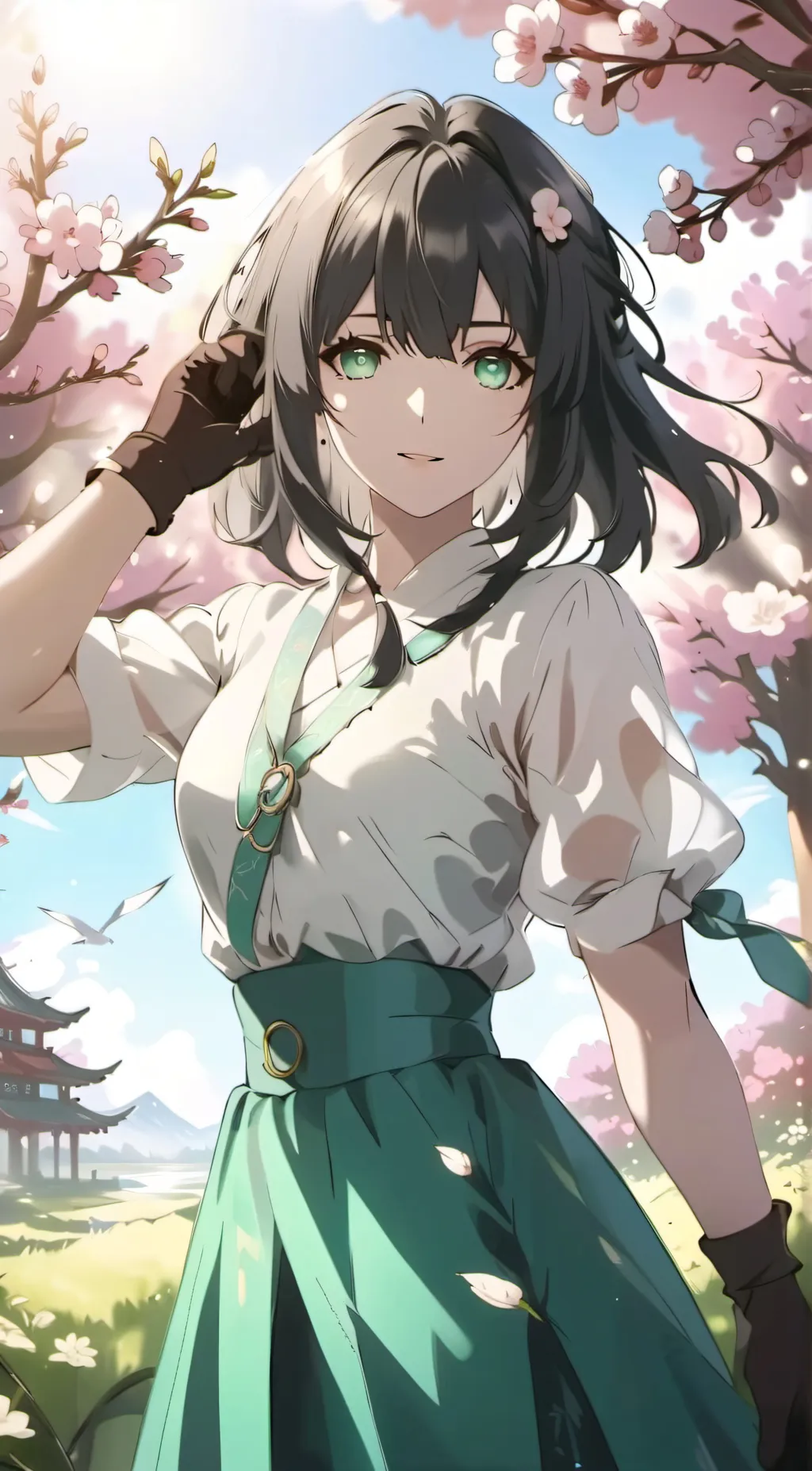 ai character: mayhem  background