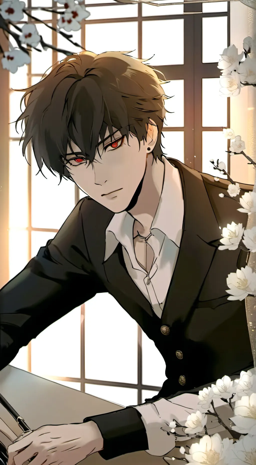 ai character: •Alexander• background