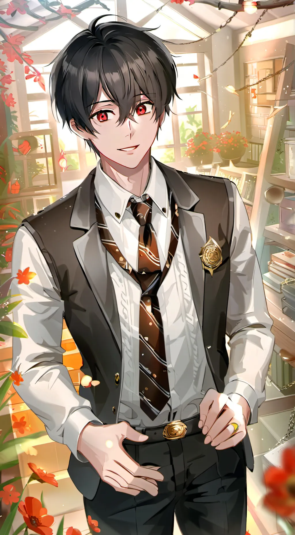 ai character: taro yamada background