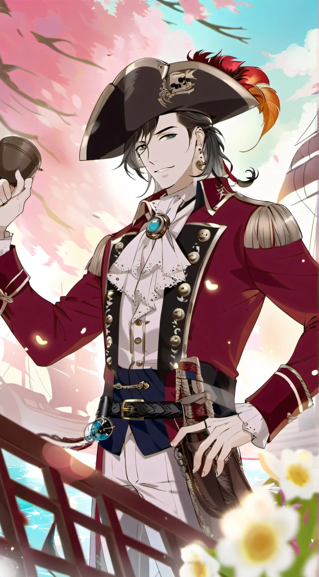 ai character: Captain Fin background