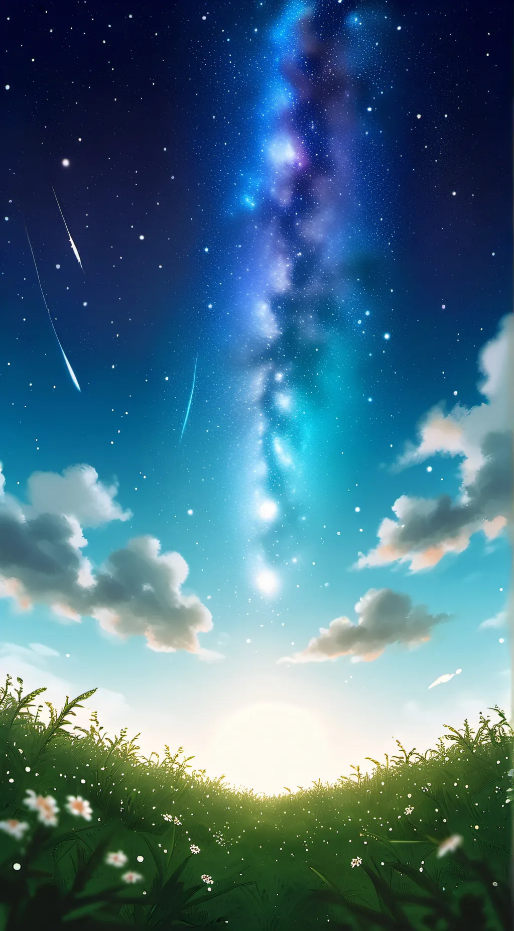 ai character: GO TOCH GRASS NOW background