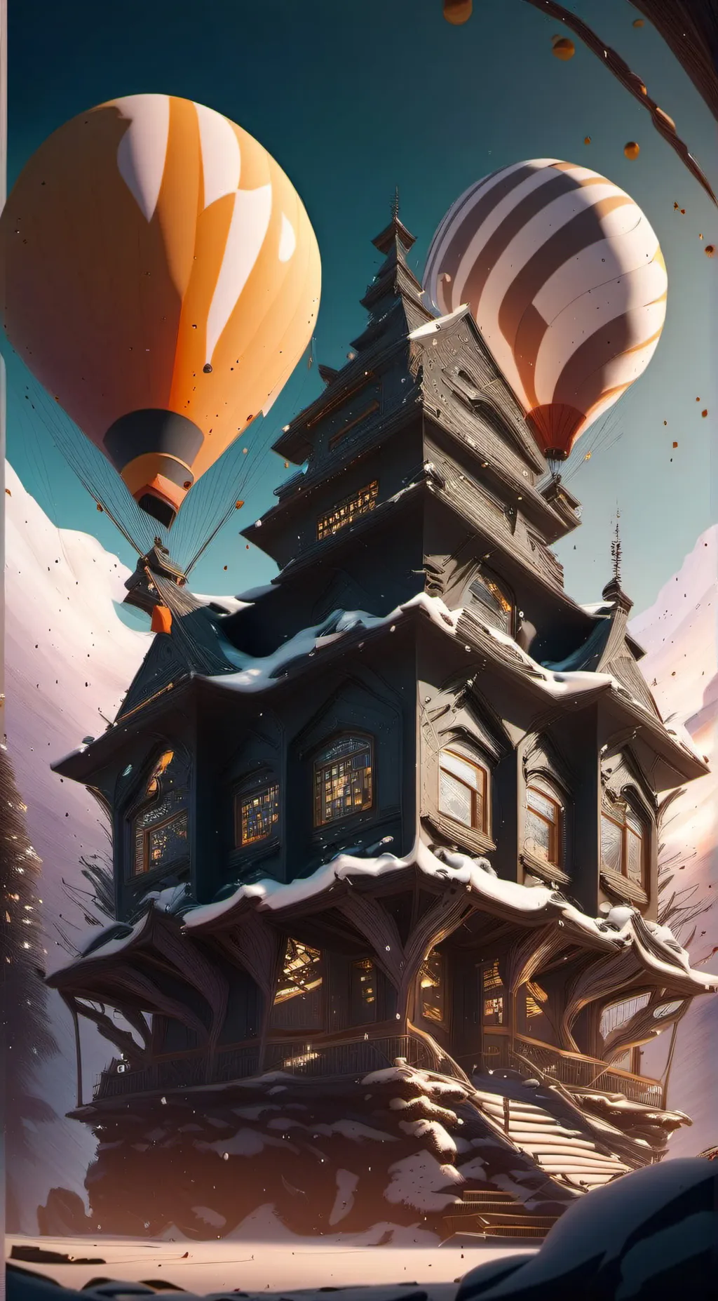 ai character: The School background