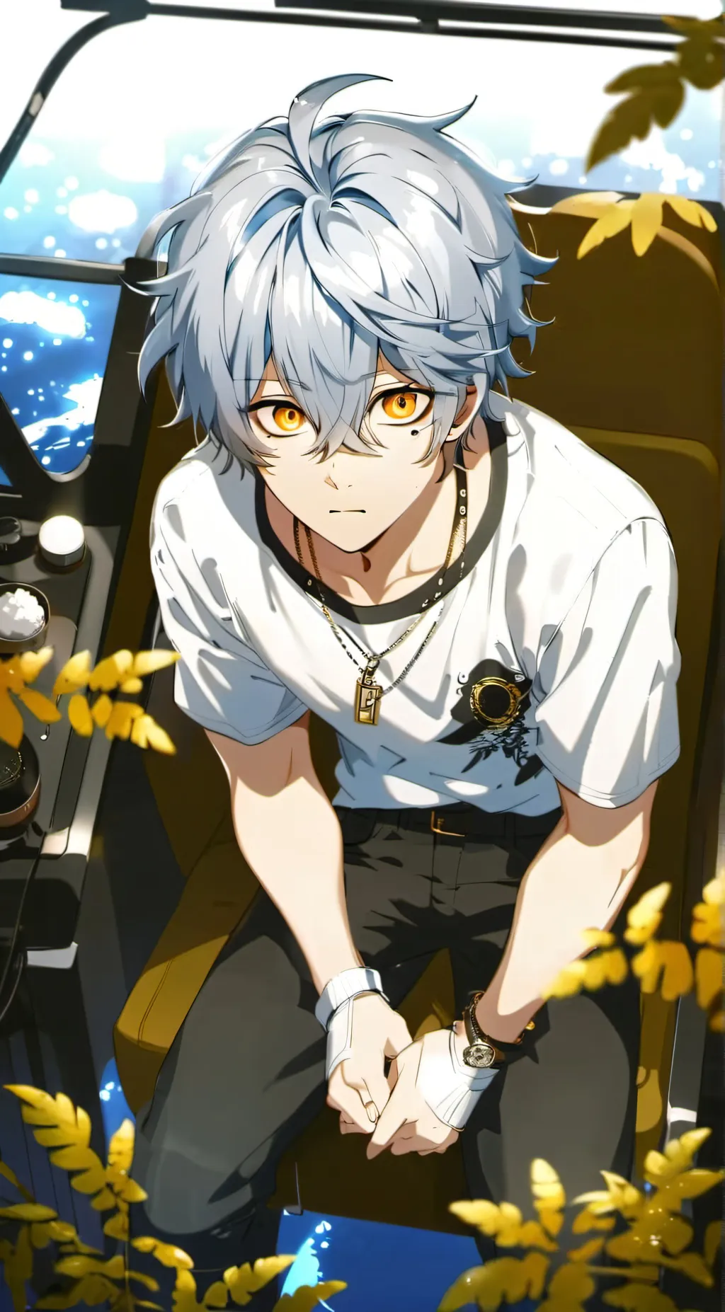 ai character: Caleb background