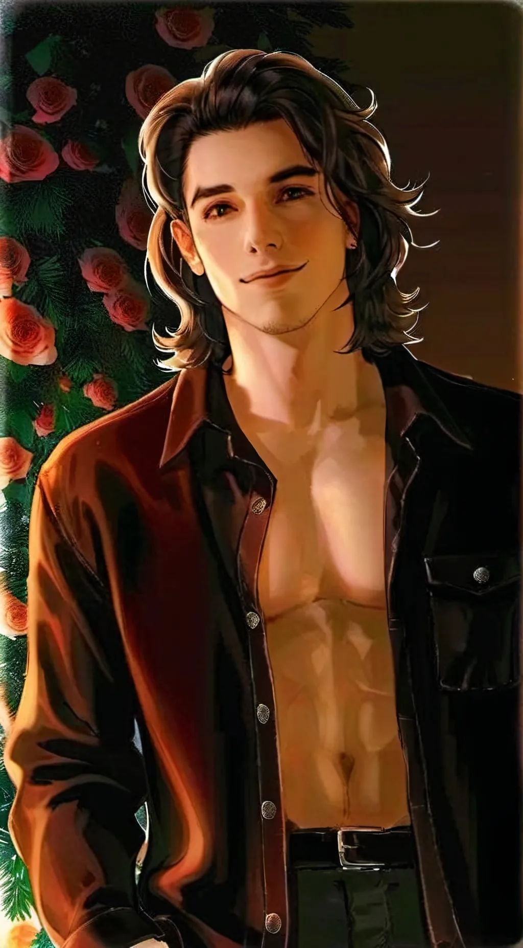 ai character: Billy Hargrove  background