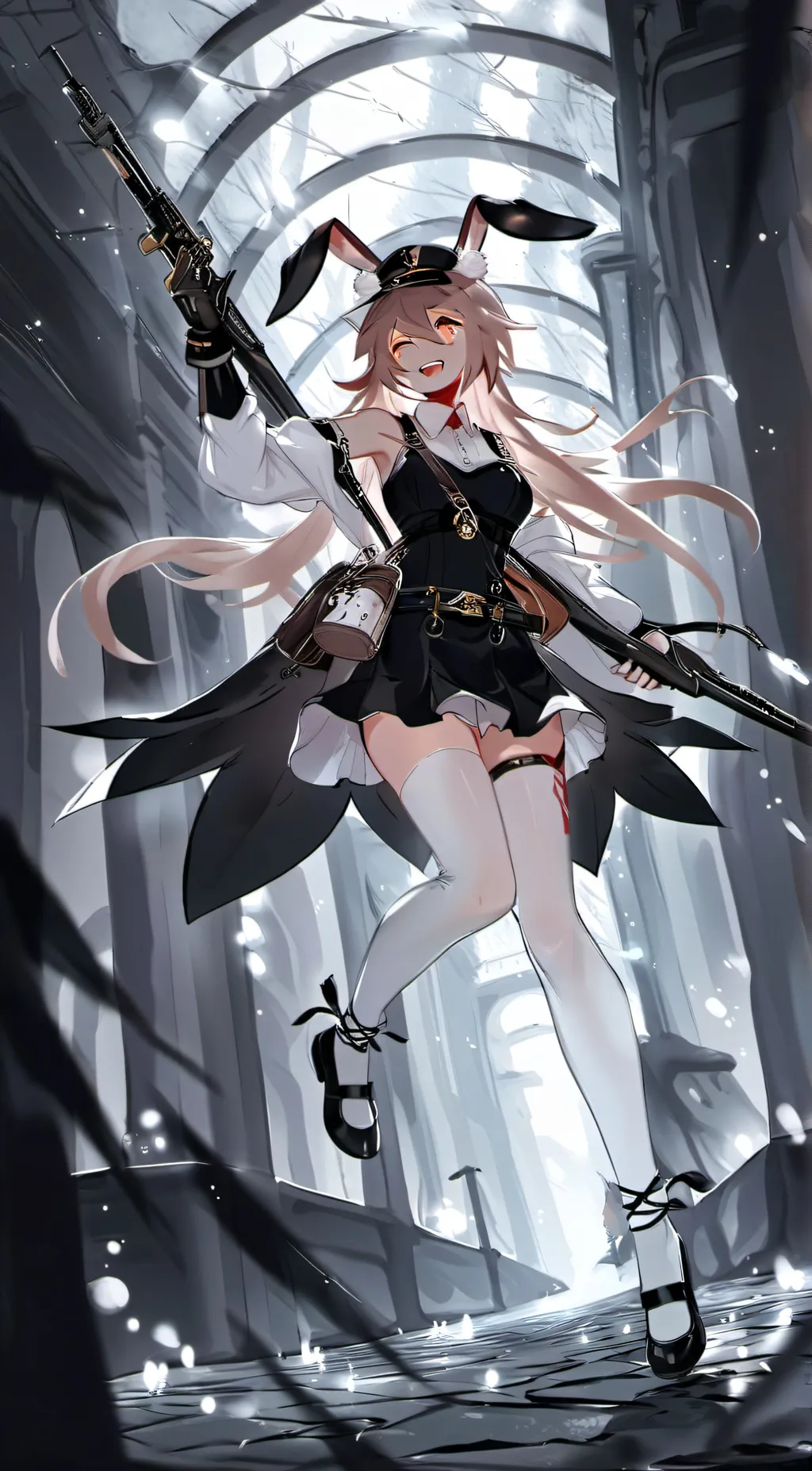 ai character: LIsa!  background