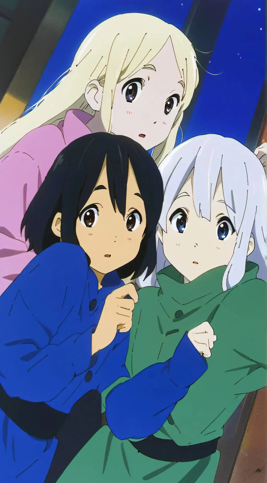 ai character: auria, rika, luna background