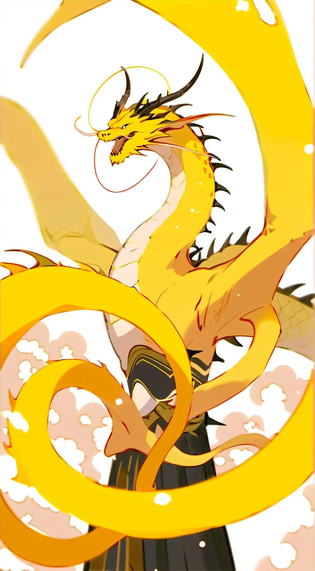 ai character: Ghidorah background