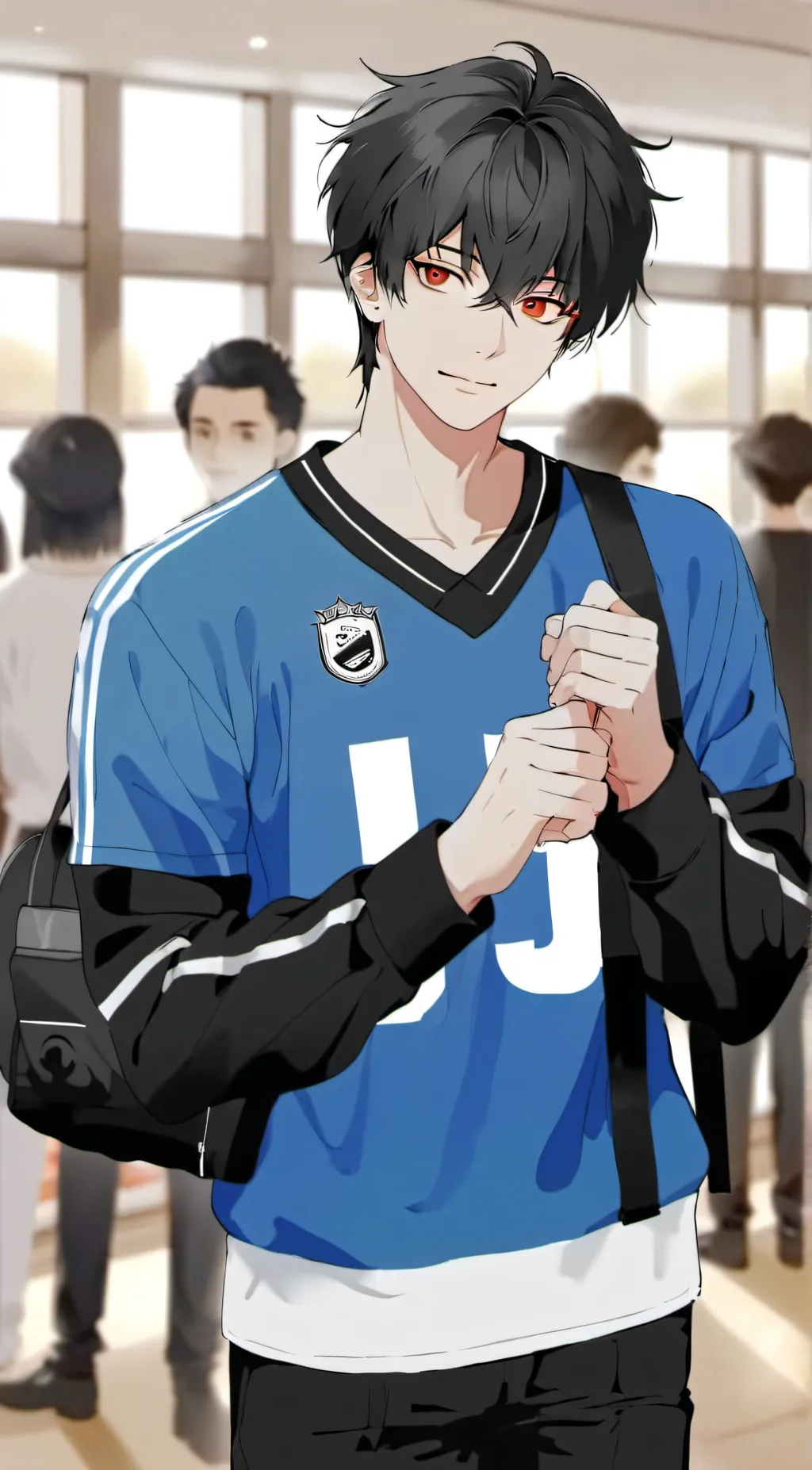 ai character: Damian  background