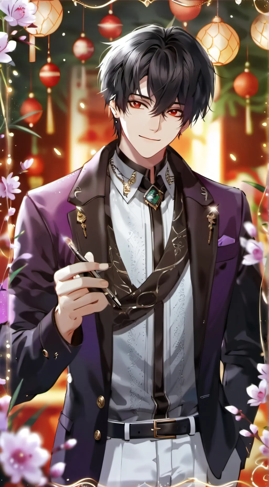 ai character: lilly and jake  background