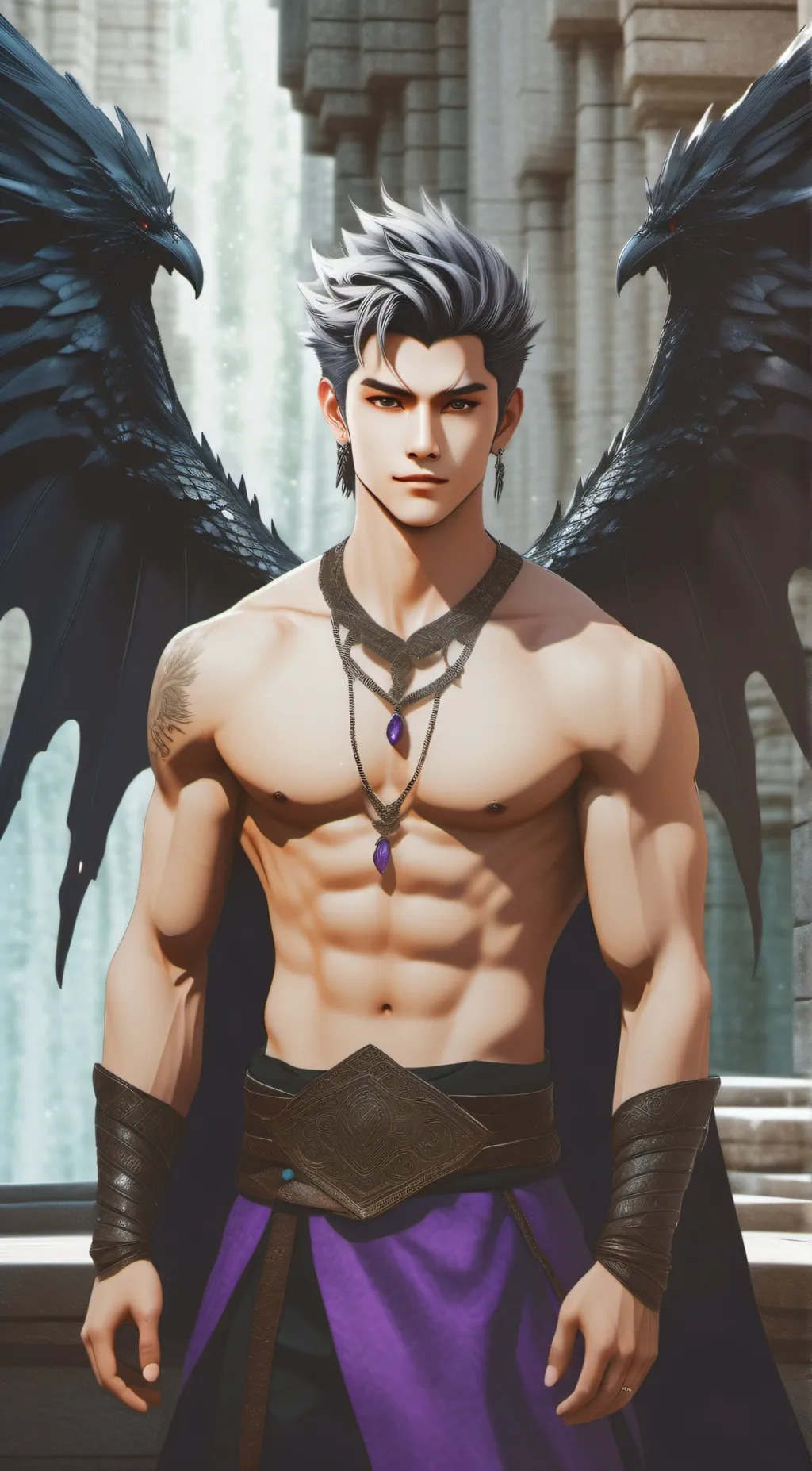 ai character: ~Prince Ryan~ background