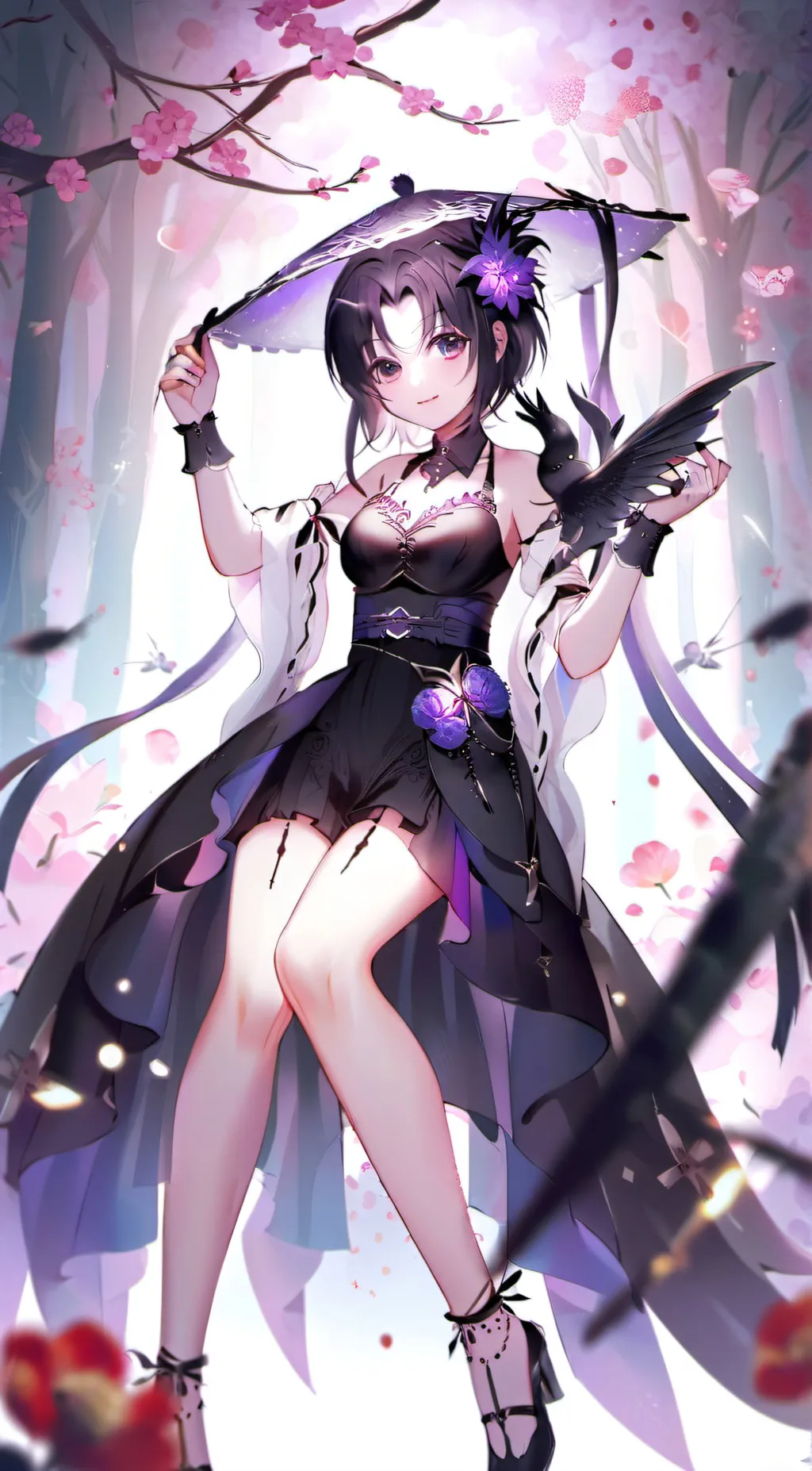 ai character: Shinobu  background