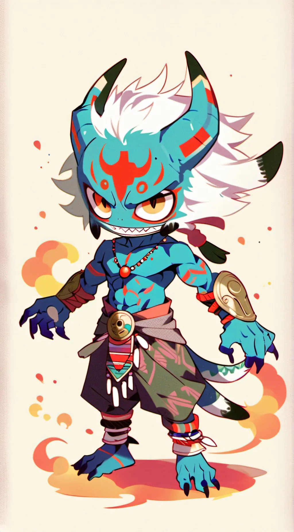 ai character: Fumochi background