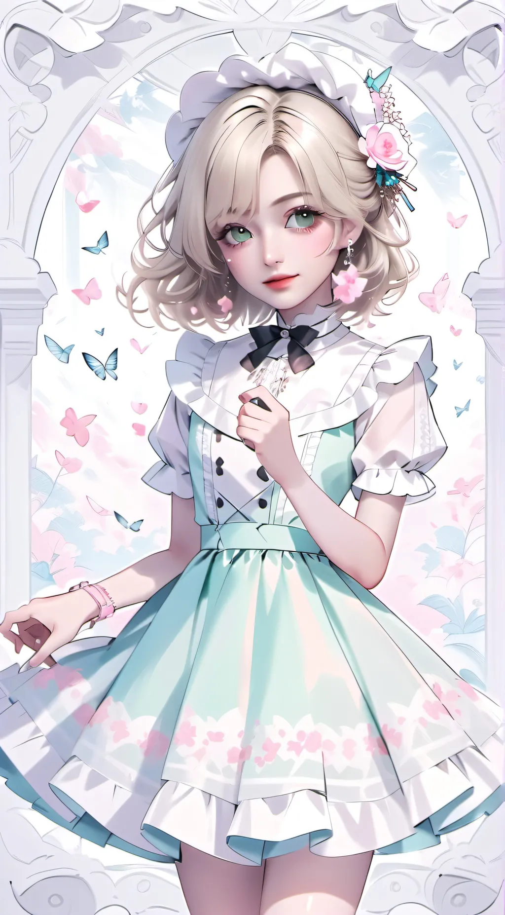 ai character: Cassi  background