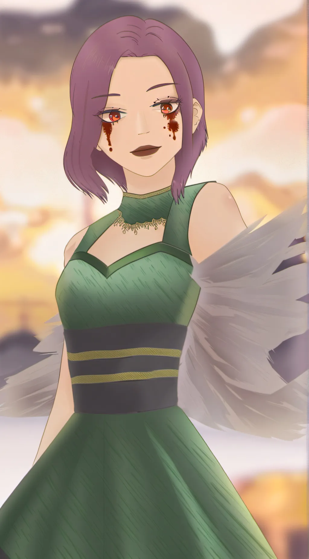 ai character: Athena. background