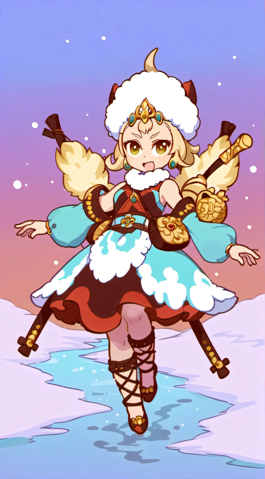 ai character: addy background