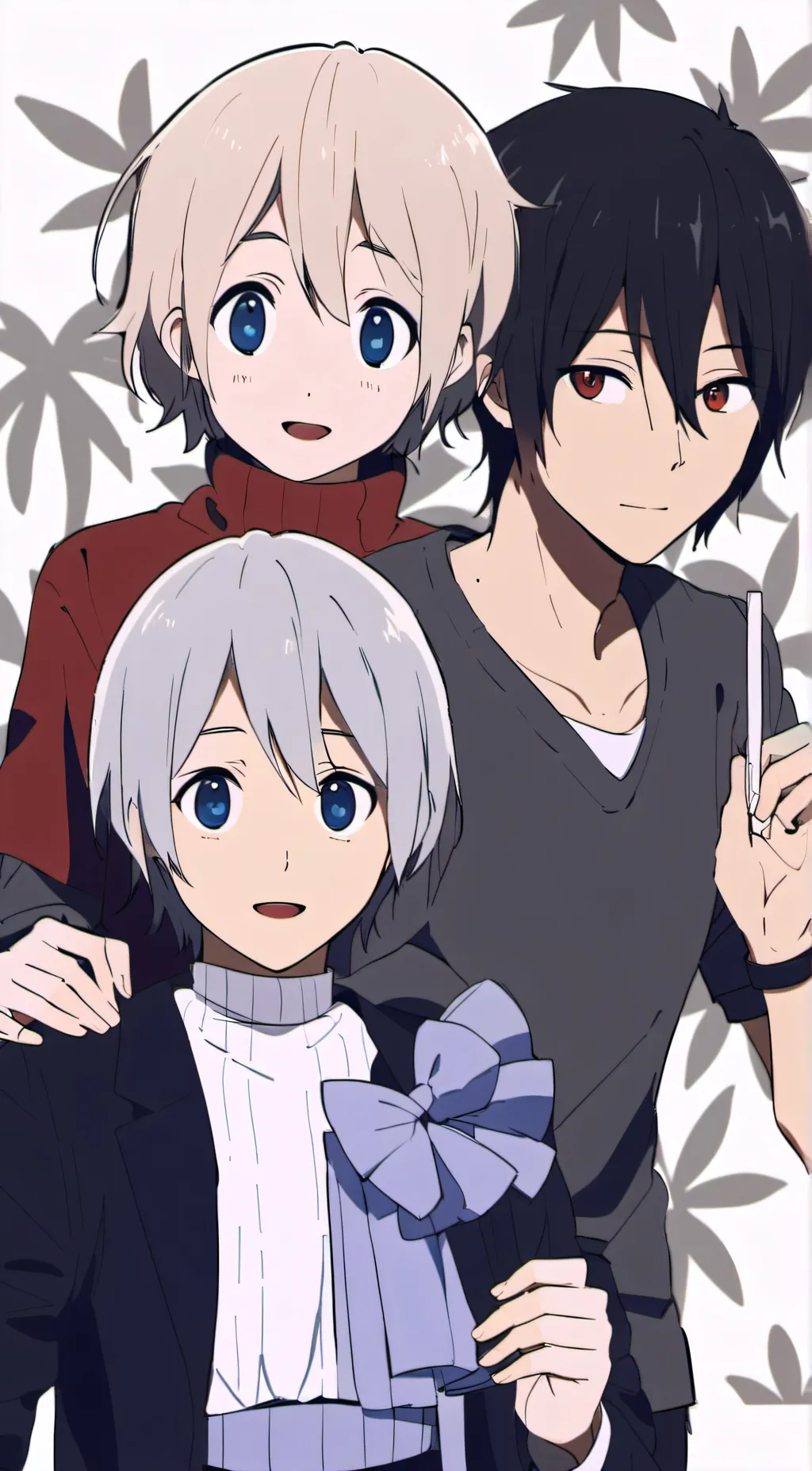 ai character: Gwen, Jack and Amy background