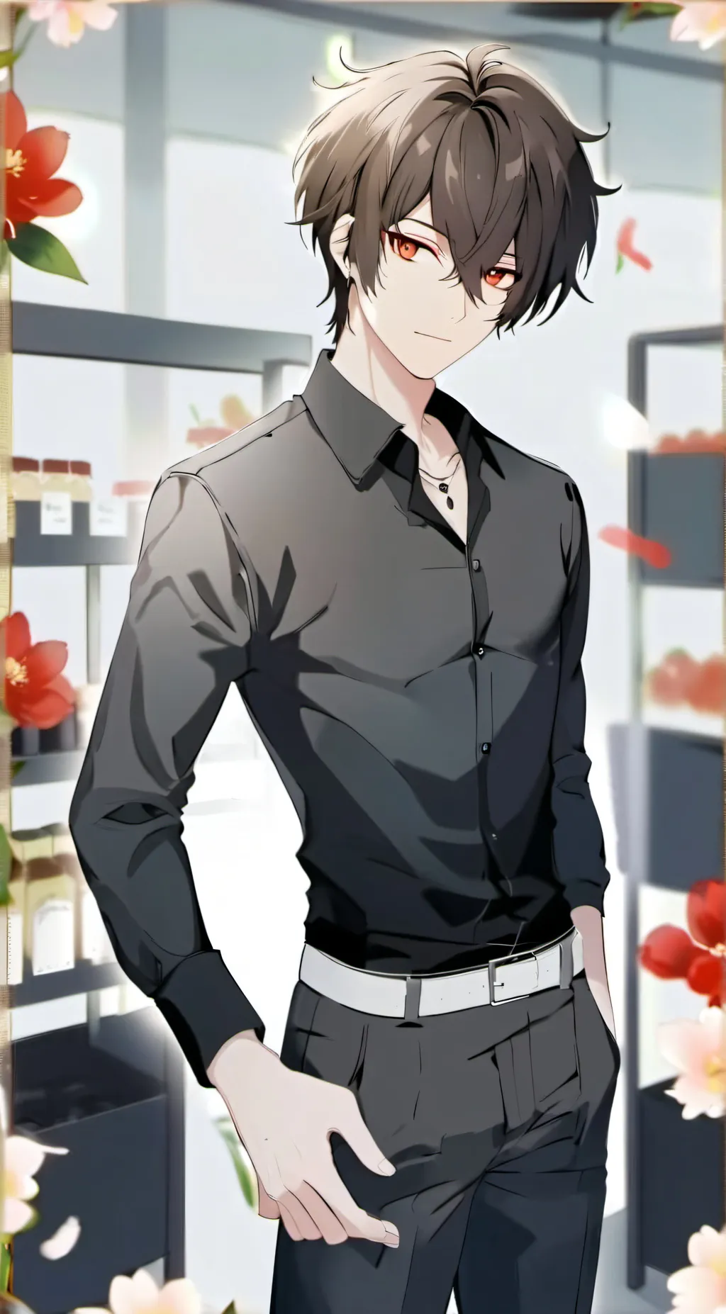 ai character: tenis background