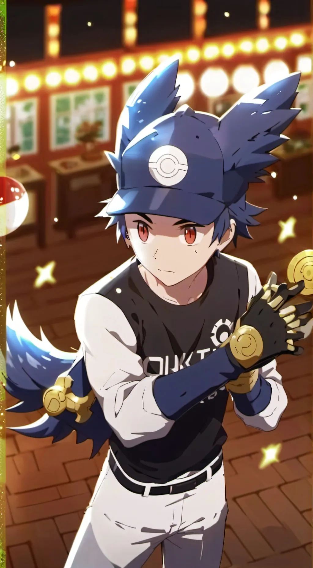 ai character: Leon background