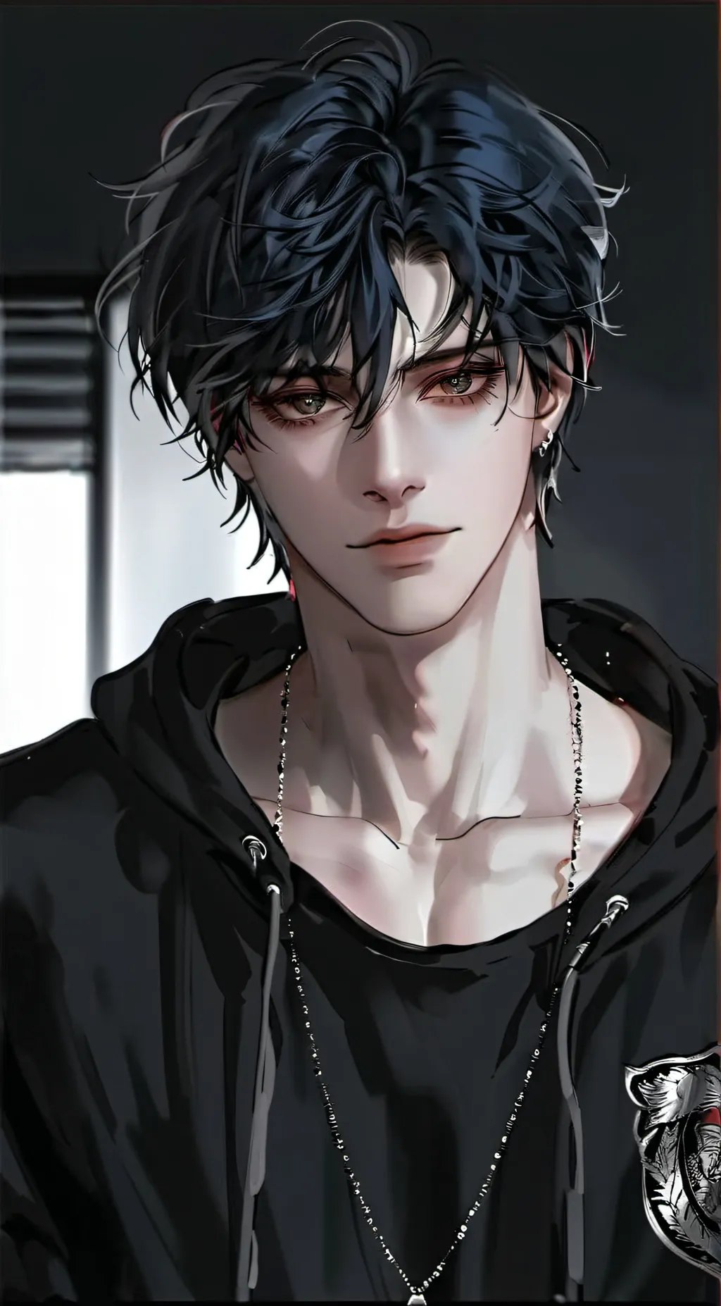 ai character: Asher  background