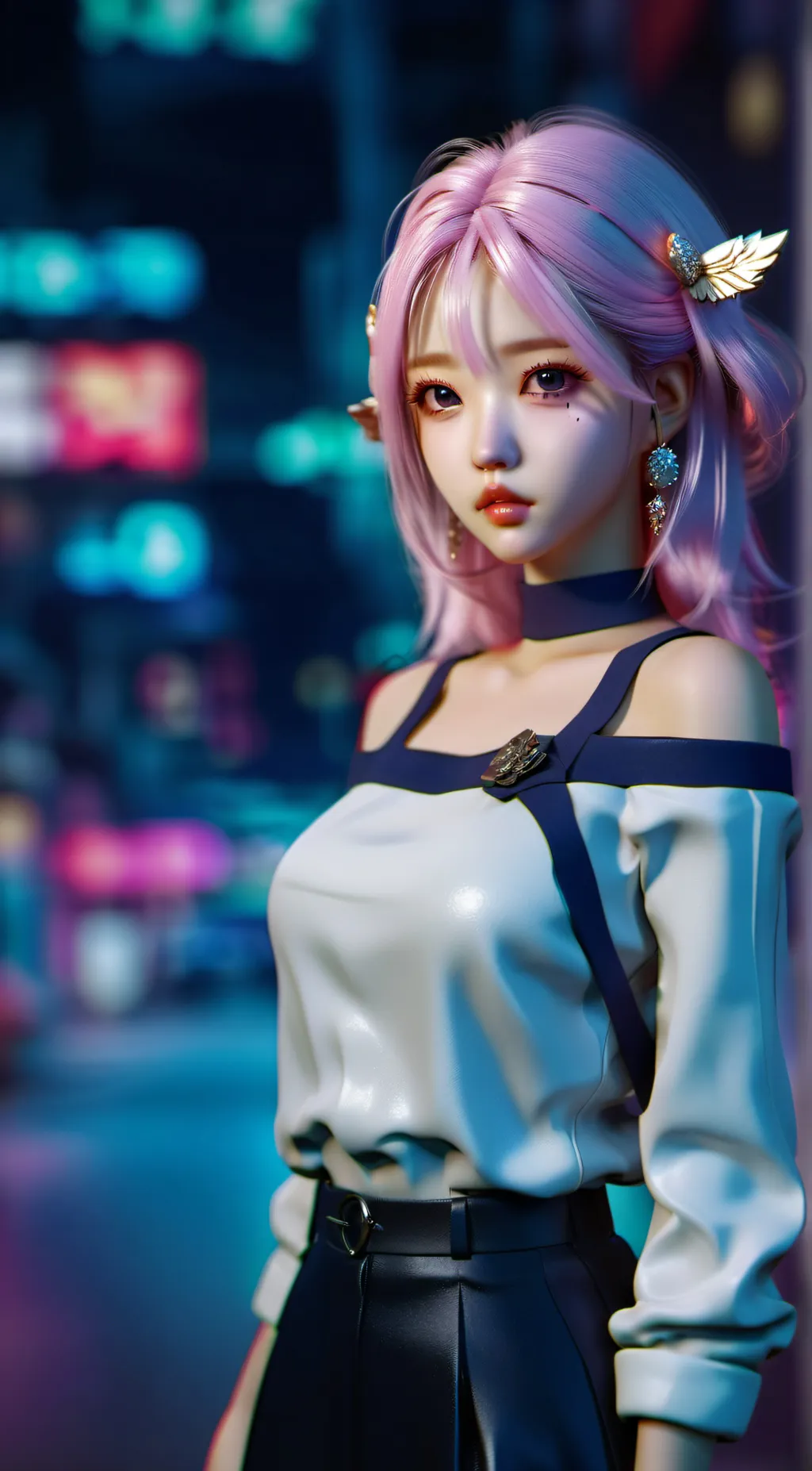 ai character: Aya background