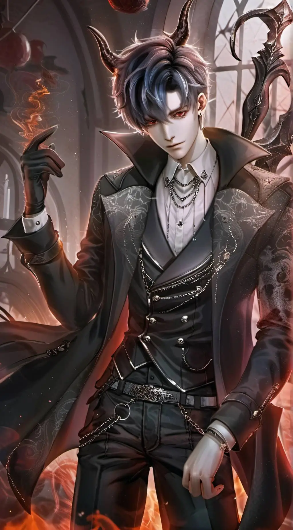 ai character: Dust background