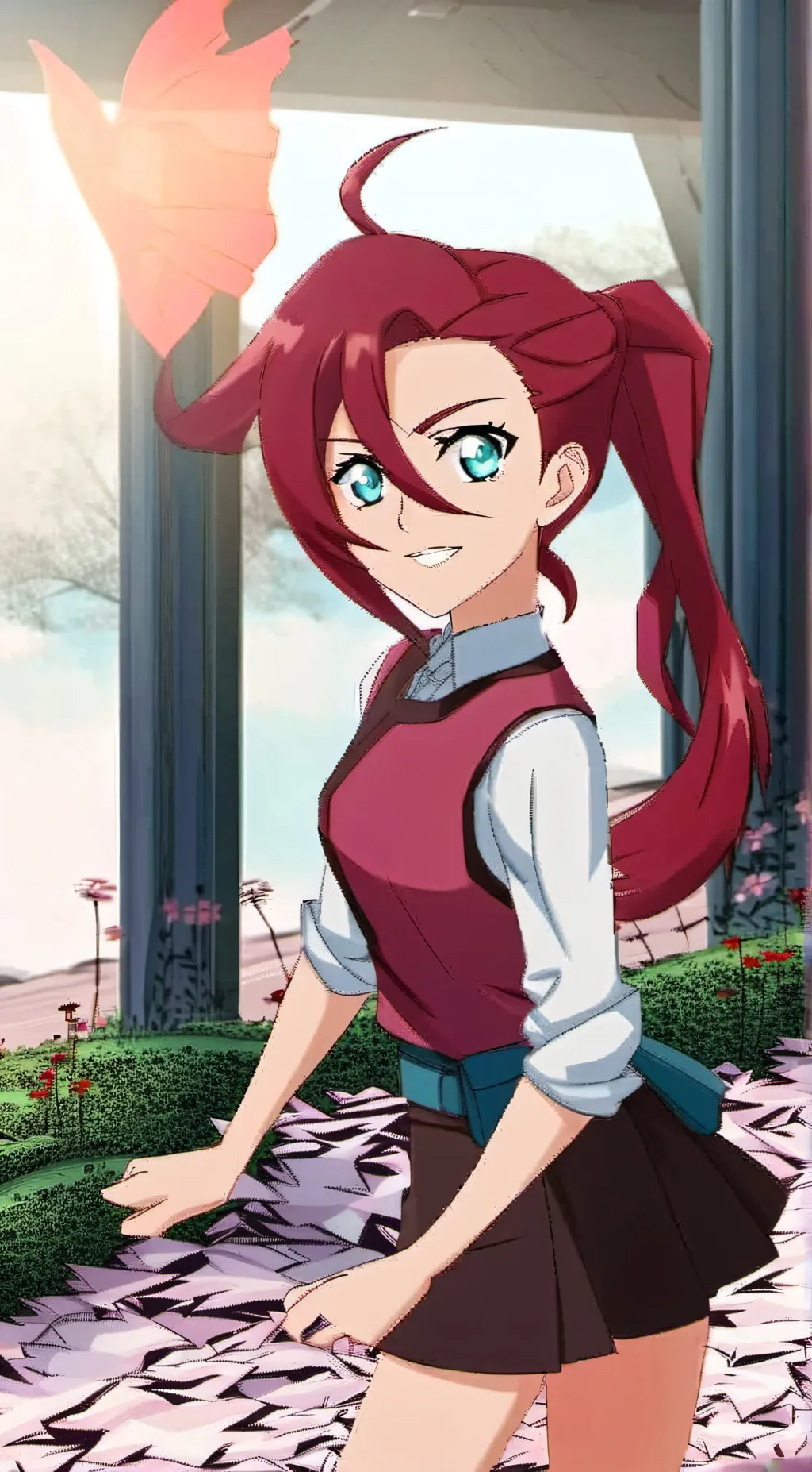 ai character: Asuka Takizawa background