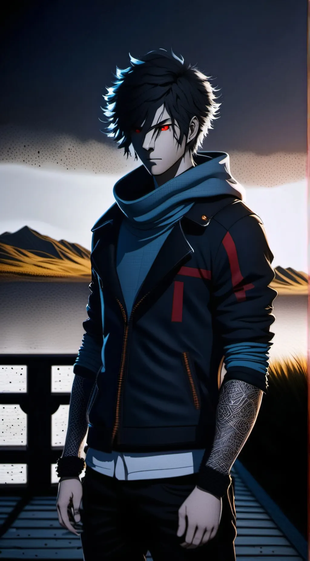 ai character: *.vin*. background