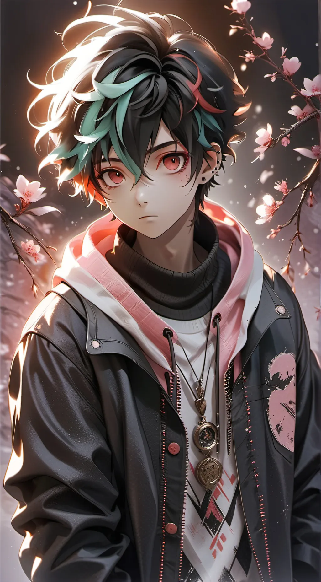 ai character: Benjiro Hanasaki background